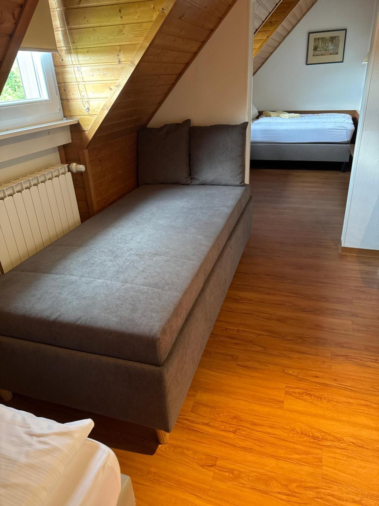 Gaestehaus An Der Rheinbruecke Altlussheim Eksteriør bilde